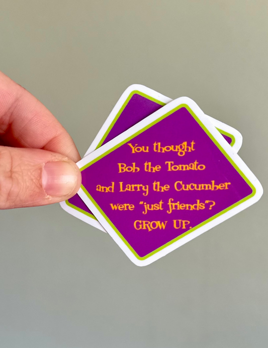 VeggieTales Bob and Larry Sticker