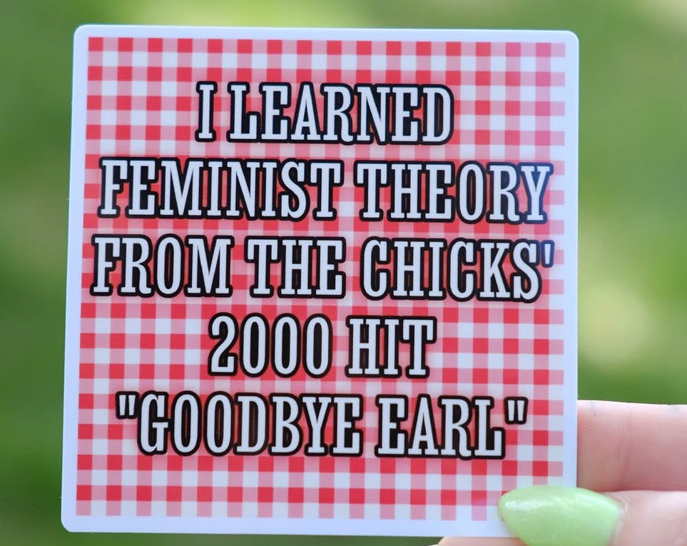 "Goodbye Earl" Sticker